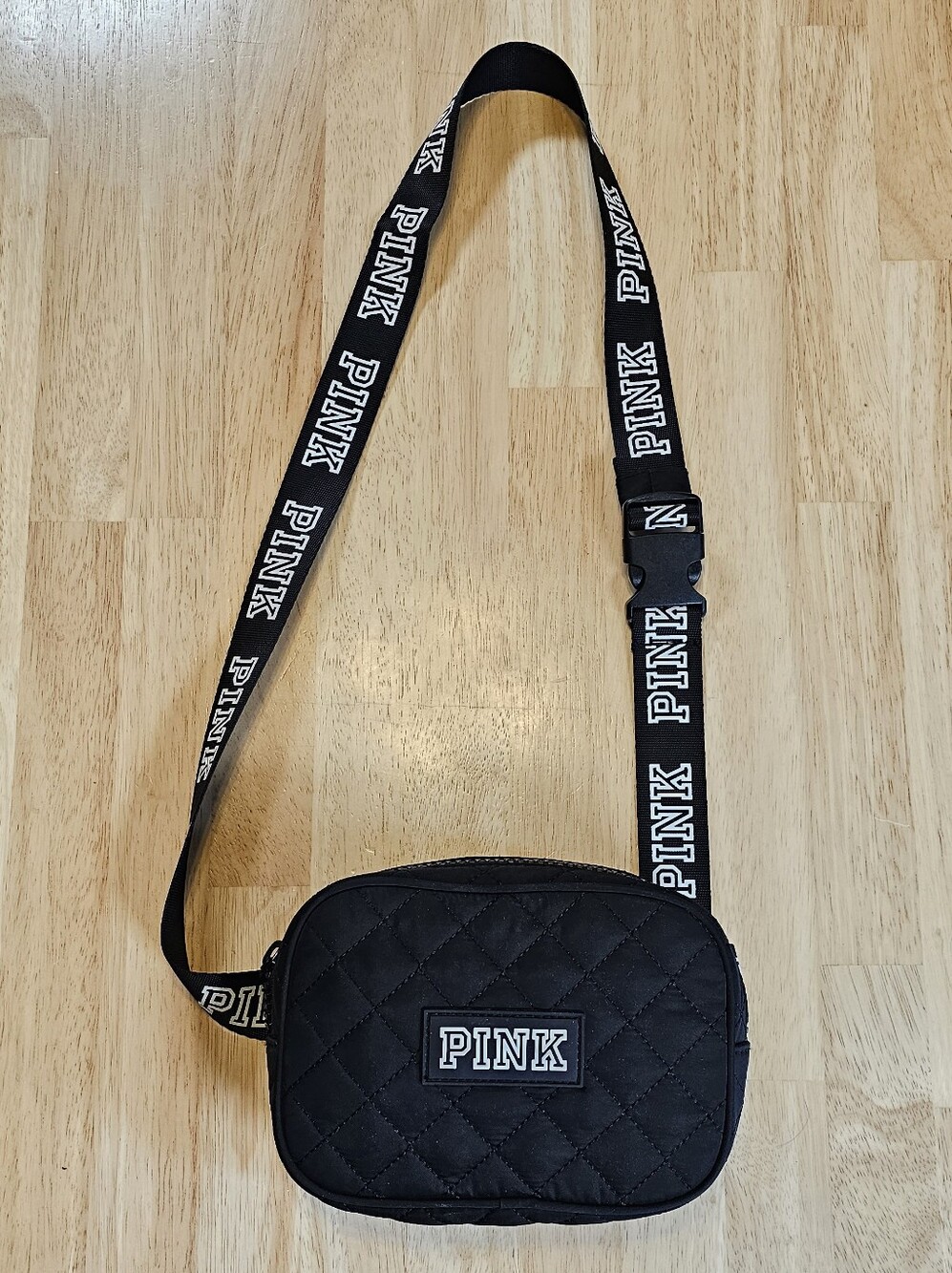 PINK Quilted Adjustable Fannypack